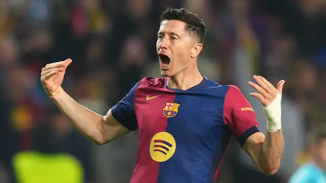 Barcelona player ratings vs Borussia Dortmund: Robert Lewandowski shows former club no mercy as Lamine Yamal & Raphinha send Blaugrana cruising towards Champions League semi-finals